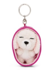 Porte-clés Sleeping Pets Caniche blanc - NICI