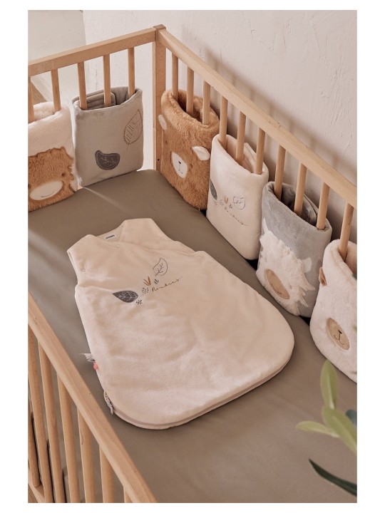 Lot de 6 protèges barreaux pour lit et parc bébé - Noukie's