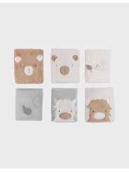 Lot de 6 protèges barreaux pour lit et parc bébé - Noukie's