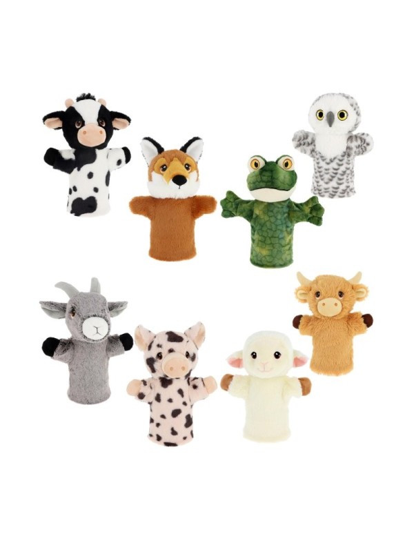 Marionnettes à main de ferme Keeleco 27 ​​cm - Keel Toys