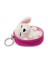 Porte-clés Sleeping Pets Caniche blanc - NICI
