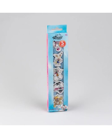 Set gommes 3D Diddl - Diddl