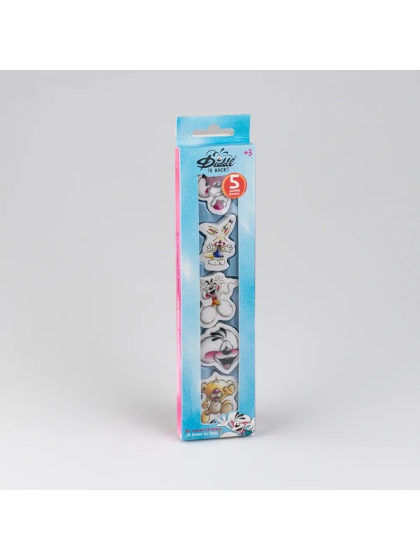 Set gommes 3D Diddl - Diddl