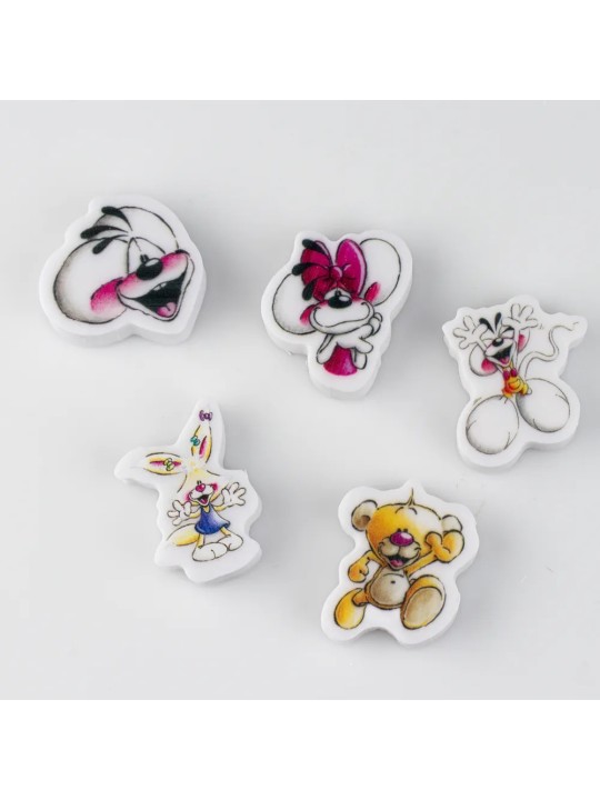 Set gommes 3D Diddl - Diddl