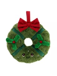 Peluche couronne de Noël 22cm - Keel Toys