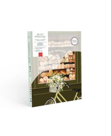 Peinture au Numéro - Boulangeries Parisiennes - La petite épicerie