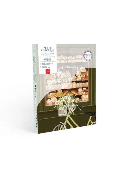 Peinture au Numéro - Boulangeries Parisiennes - La petite épicerie