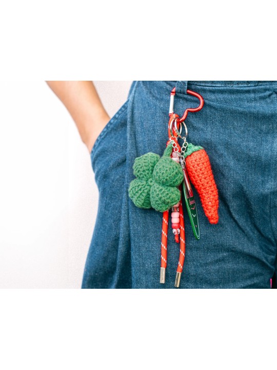 Kit DIY Crochet Bag Charms - Lucky Pepper - La petite épicerie