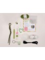 Kit DIY Crochet Bag Charms - Matcha Club - La petite épicerie