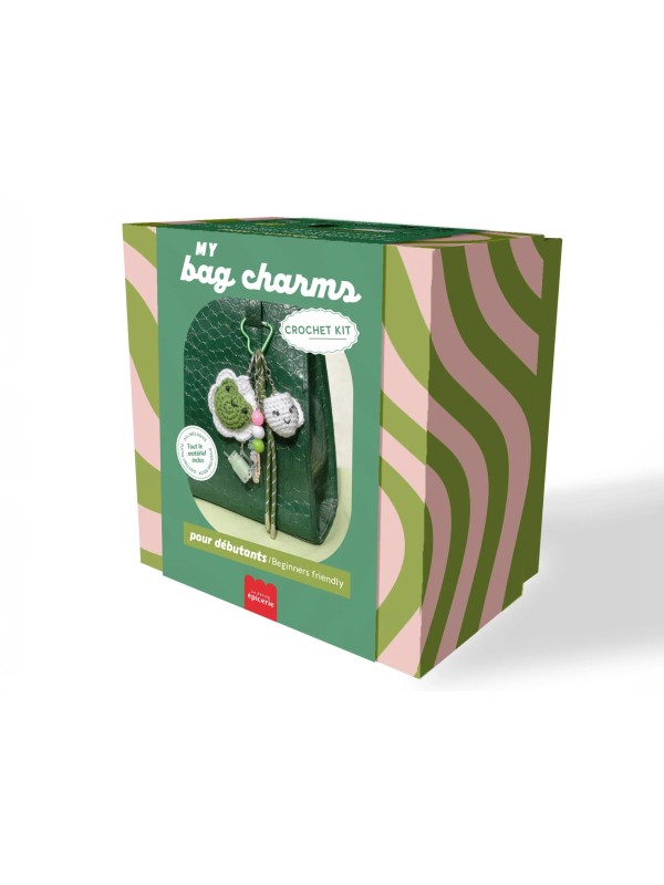 Kit DIY Crochet Bag Charms - Matcha Club - La petite épicerie
