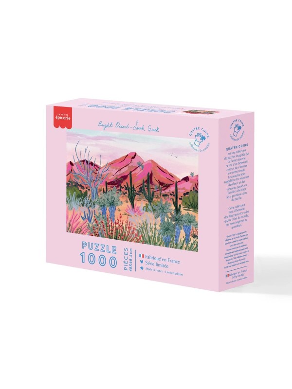 Puzzle 1000 pièces - Bright Desert - La petite épicerie