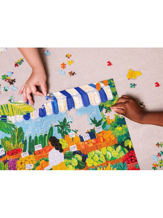 Puzzle 1000 pièces - Fruit Market - La petite épicerie