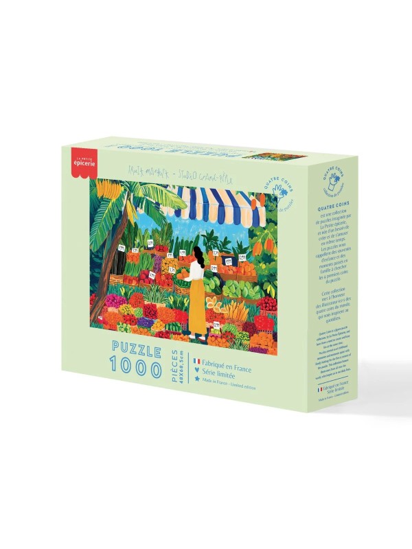 Puzzle 1000 pièces - Fruit Market - La petite épicerie