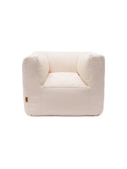Fauteuil Pouf Enfant coton - Ecru - Jollein