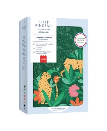 Notebook à peindre - Léopards - La petite épicerie