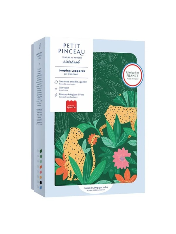Notebook à peindre - Léopards - La petite épicerie