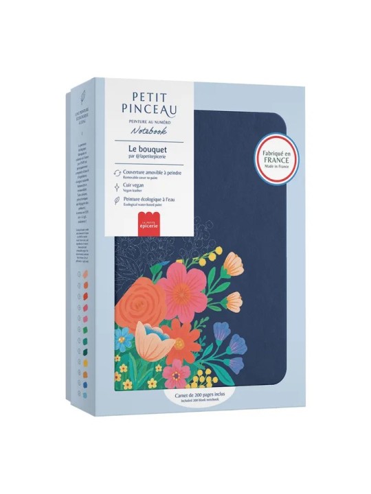 Notebook à peindre - Fleurs - La petite épicerie