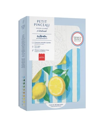 Notebook à peindre - Citrons - La petite épicerie