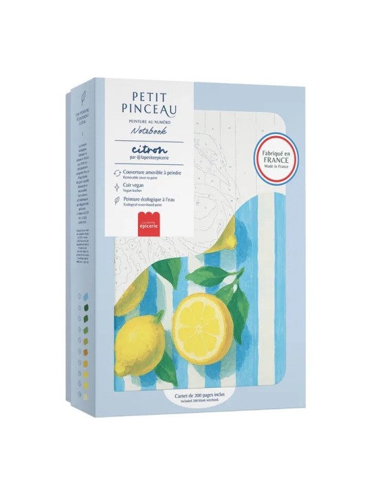 Notebook à peindre - Citrons - La petite épicerie