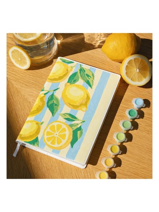 Notebook à peindre - Citrons - La petite épicerie