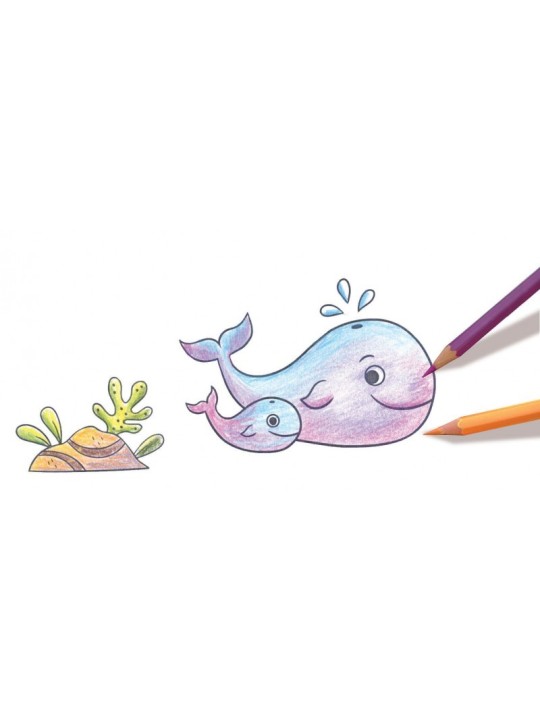 Personnages à tamponner : Mon Petit Océan - Créa Lign'