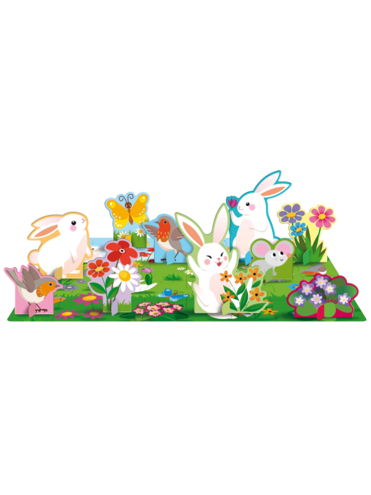 Le monde des fleurs - Puzzle  - Sassi