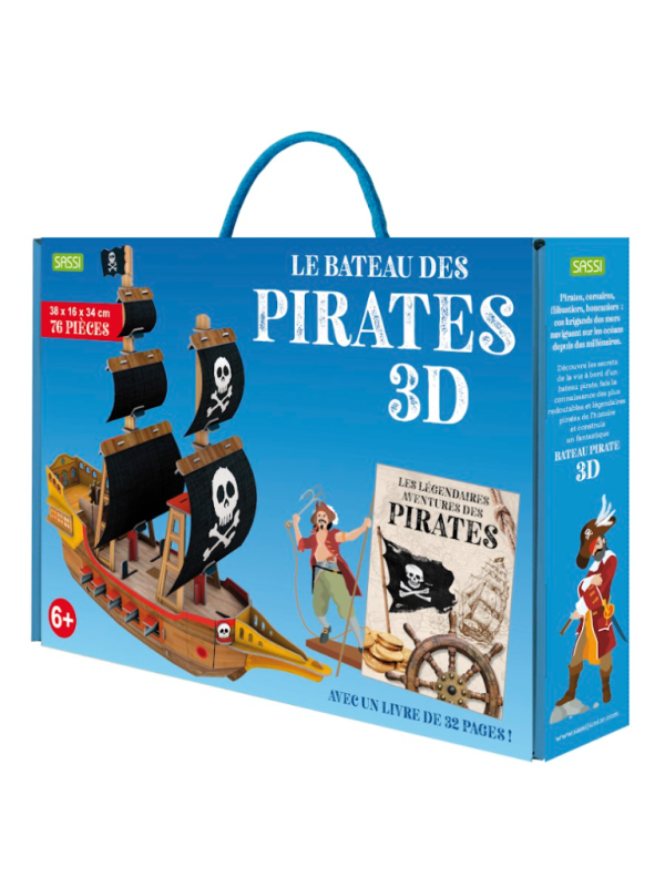 Le bateau des pirates 3D - Sassi