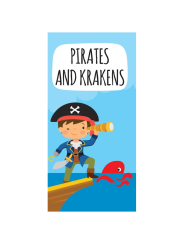 Livre et puzzle fantasy. Pirates et krakens - Sassi