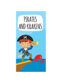 Livre et puzzle fantasy. Pirates et krakens - Sassi