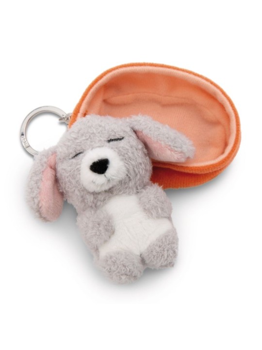 Porte-clés Sleeping Pets Caniche gris - NICI