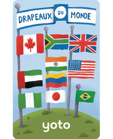 Drapeaux du monde +3 - Yoto