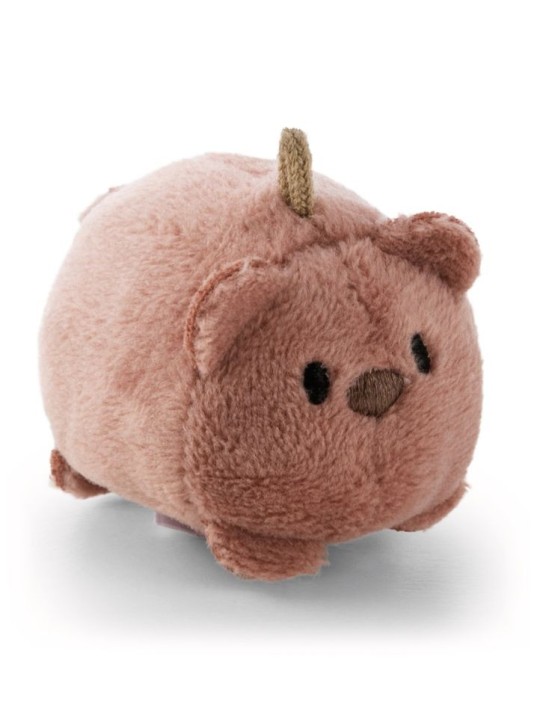 Ours en peluche couché mymochi minis Nomo - NICI