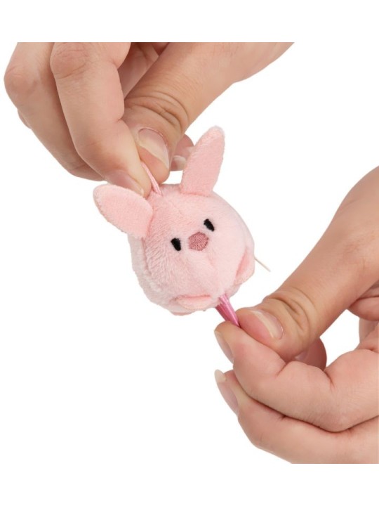 Peluche allongée mymochi minis lapin Pibu - NICI