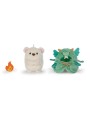 Peluche ours polaire Snano avec costume de flamme et de dragon - NICI