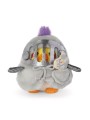 Peluche Cockatiel Chipsy avec un cheval à bascule et un costume d'armure de chevalier - NICI