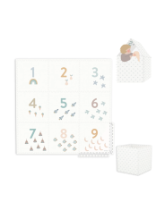 Tapis puzzle EEVAA 3-en-1 - Chiffres- Play&Go