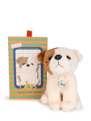 BT Chaps Bertha le bouledogue américain dans sa boîte cadeau 17cm  - Bon Ton Toys