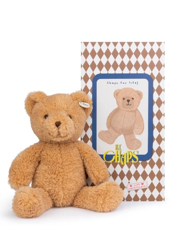 BT Chaps Gus l'ours Homie dans sa boîte cadeau 25cm  - Bon Ton Toys