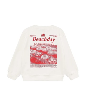 Pull blanc BeachDay - Daily7 - SS26