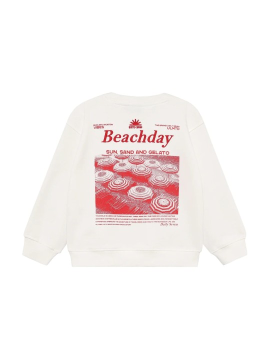 Pull blanc BeachDay - Daily7 - SS26