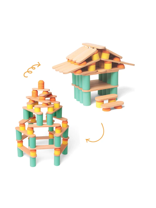 Stix - Jeu de construction 108 pièces - OPPI