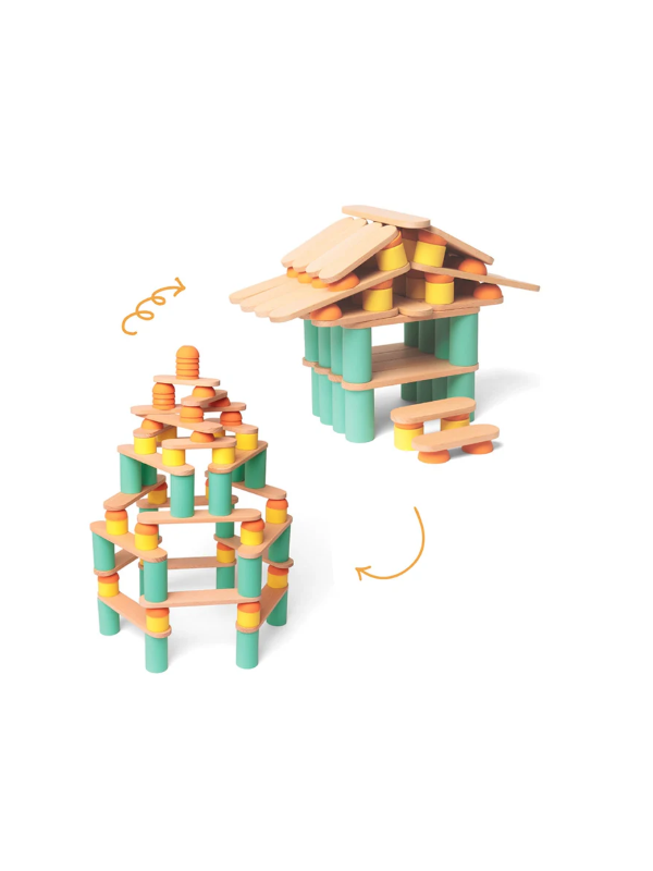 Stix - Jeu de construction 108 pièces - OPPI