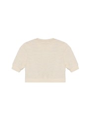 Pull en maille ondulée écru - Noppies - SS26