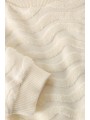 Pull en maille ondulée écru - Noppies - SS26