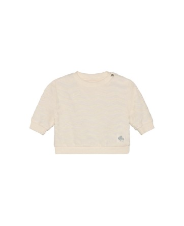 Pull en maille ondulée écru - Noppies - SS26