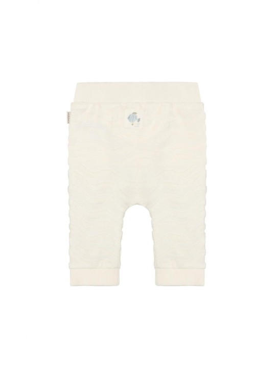 Pantalon en maille ondulée écru - Noppies - SS26