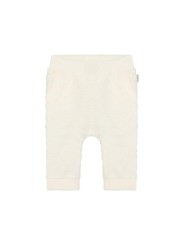 Pantalon en maille ondulée écru - Noppies - SS26