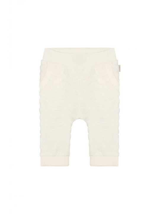 Pantalon en maille ondulée écru - Noppies - SS26