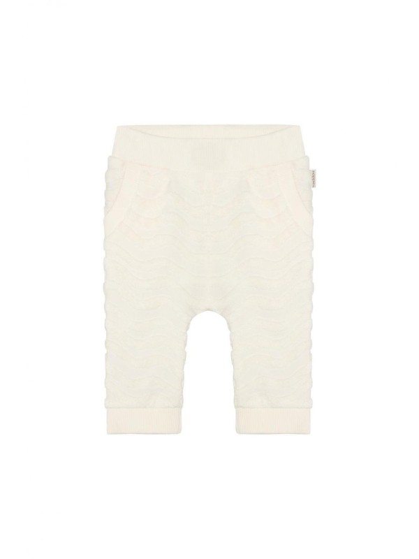 Pantalon en maille ondulée écru - Noppies - SS26