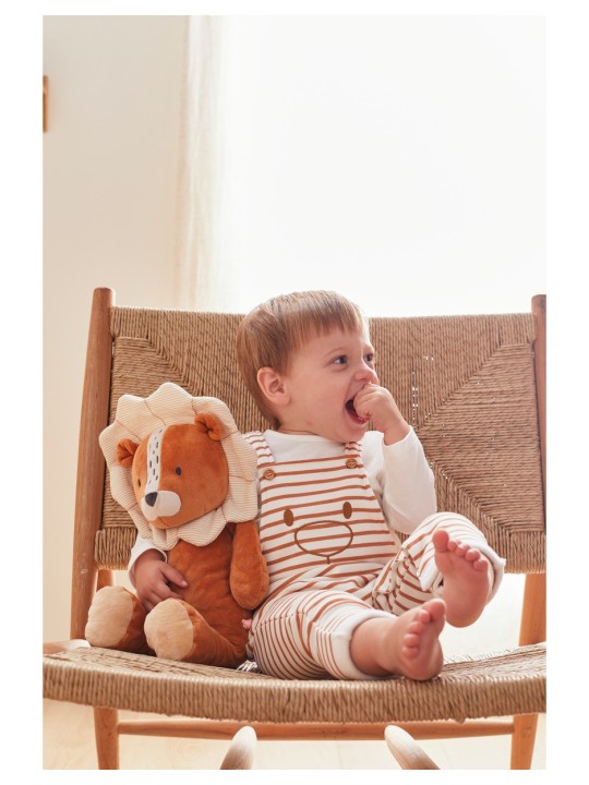 Peluche medium Babou en Veloudoux®, caramel - Noukie's